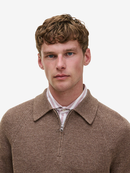 Devon Quarter-Zip Poloshirt