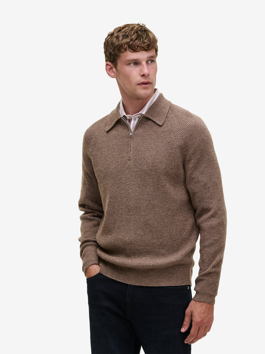 Devon Quarter-Zip Poloshirt