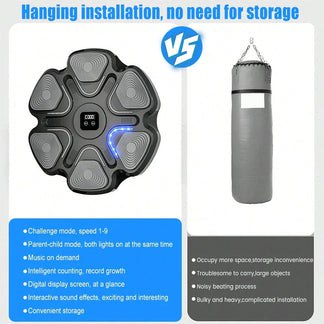 Music Boxing Machine that Plays Music